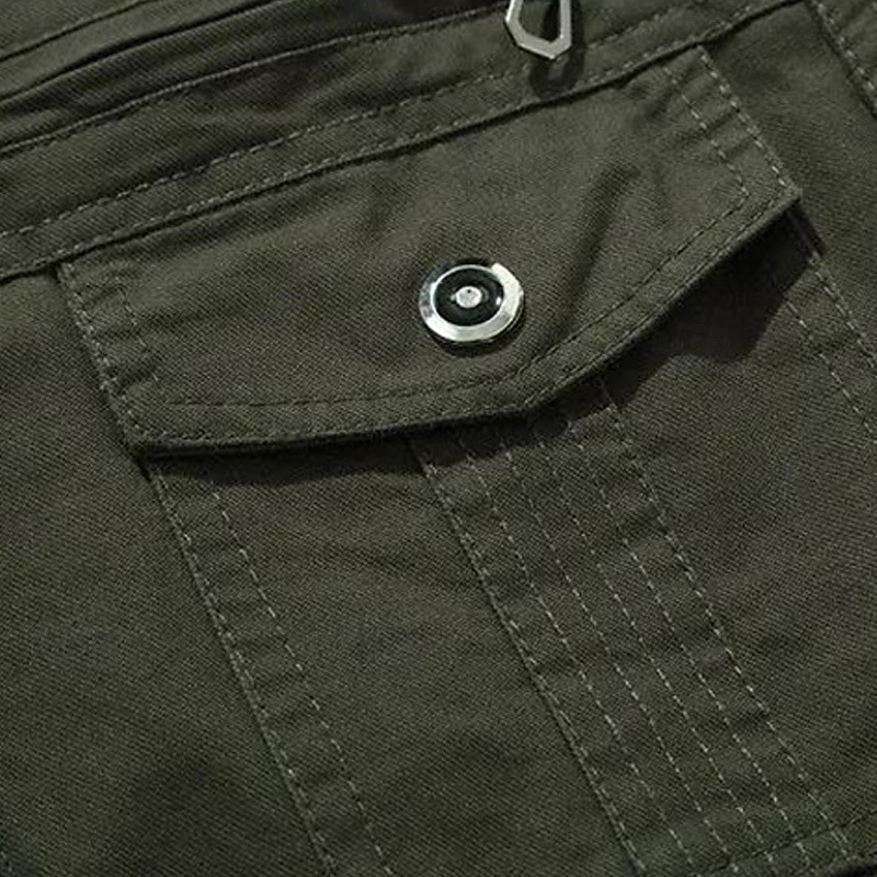 Herren Einsatzjacke übergangsjacke Ausgehen Tasche Ganzjahres Einfach Klassisch Revers Regulär Schwarz Khaki Armeegrün Jacken 2025 - $57.99 –P8
