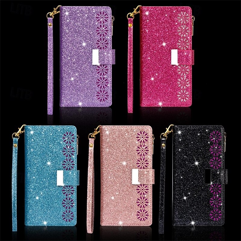 Phone Case For iPhone 16 Pro Max Plus iPhone 15 Pro Max Plus iPhone 14 13 12 11 Pro Max Plus Mini SE Wallet Case with Stand Holder Magnetic Zipper Retro TPU PU Leather 2025 - $24.99 –P18