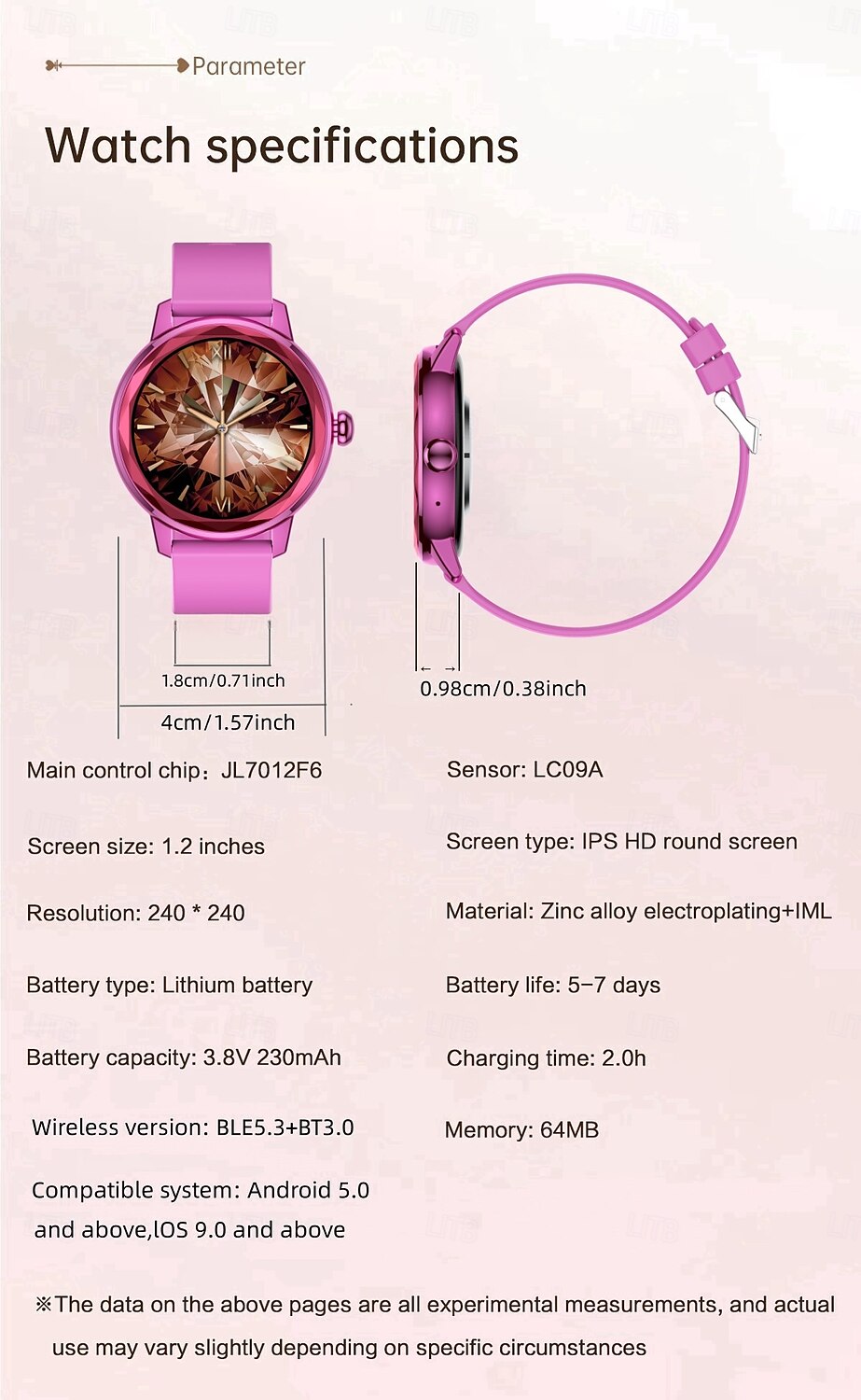 2025年 スマートウォッチ スポーツ 多機能 防水 フルタッチスクリーン スマートウォッチ Android iOS 対応 流れるようなライト UI 5 UI スタイルで複数のスポーツモードを切り替え 低消費電力 ワンクリック接続  コレクション – $44.99 –P17