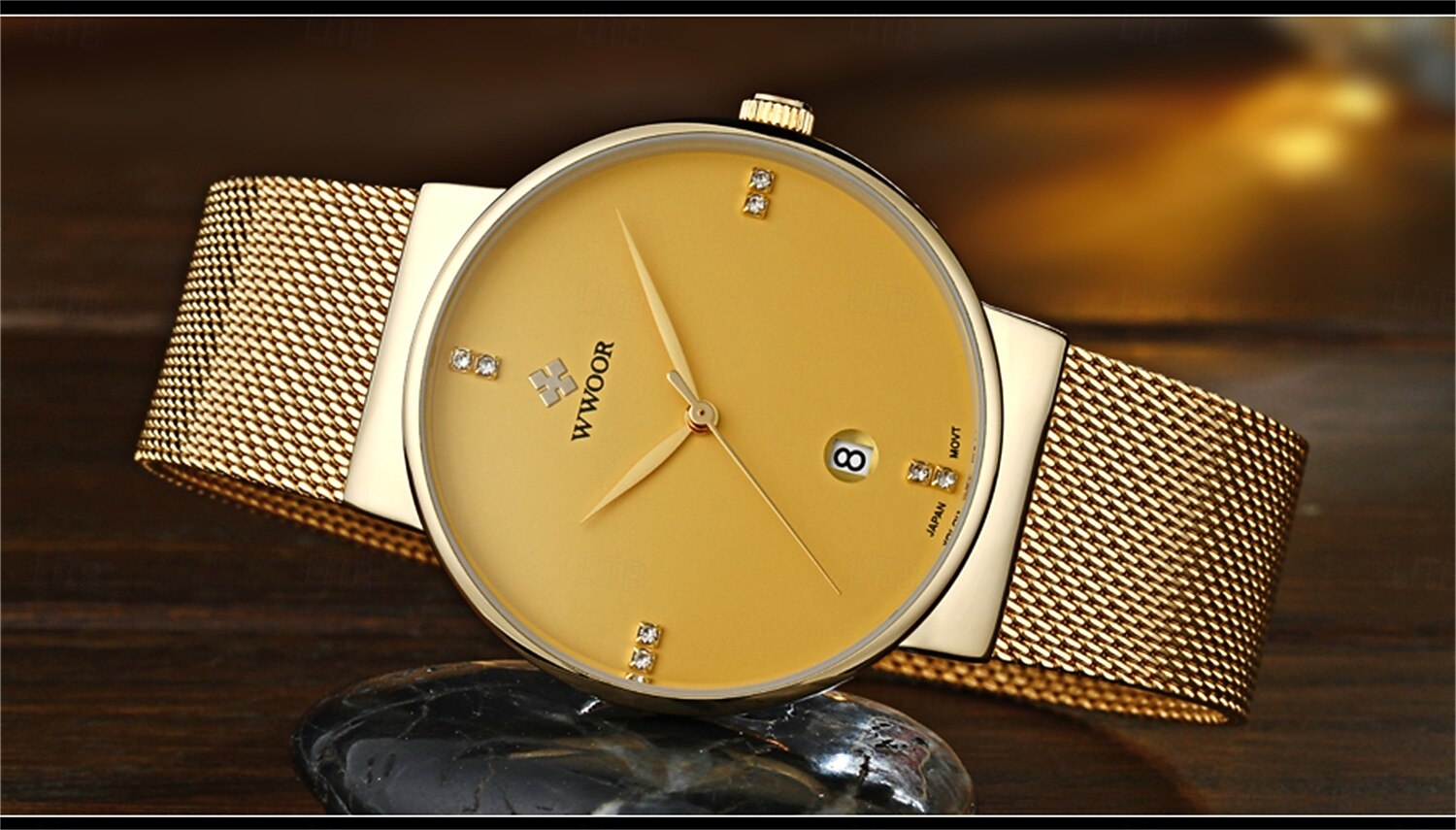 Orologio da Uomo di Marca Lussuosa Quadrato Orologio da Polso Uomo con Data Impermeabile Orologi al Quarzo in Acciaio Inossidabile di Alta Qualità del 2026 a $37.99 –P1