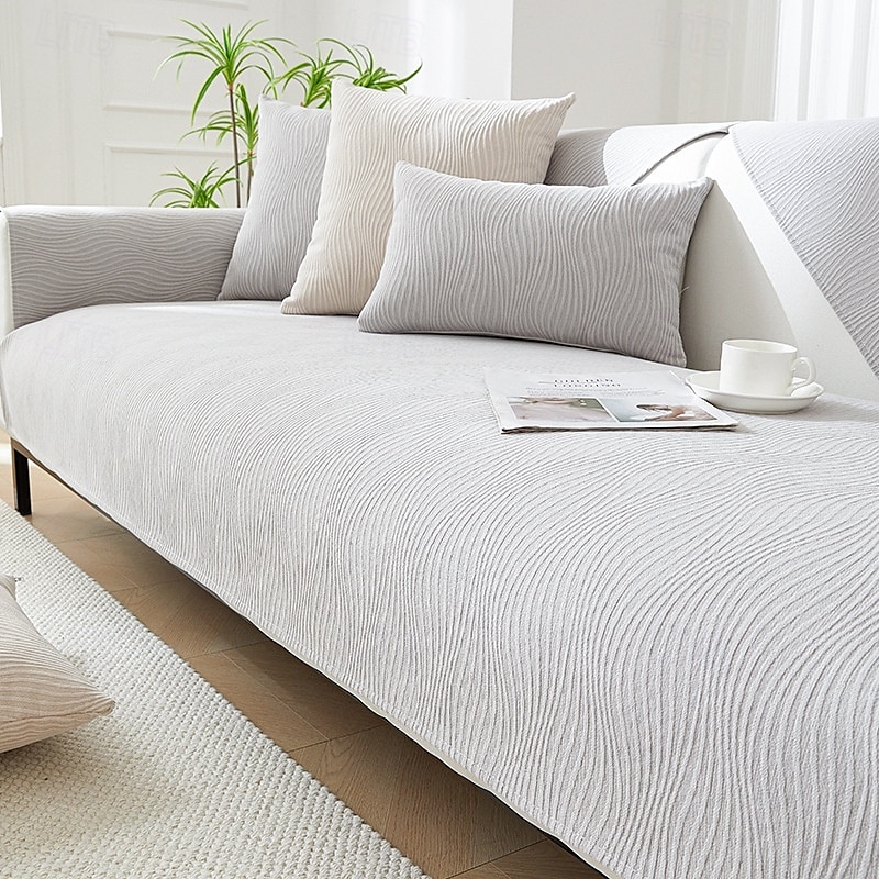 housse de canapé en chenille toutes saisons - tissu doux et durable pour un confort toute l'année - design élégant qui met en valeur n'importe quel espace de vie - protège votre canapé des de 2025 ? $24.99 –P12