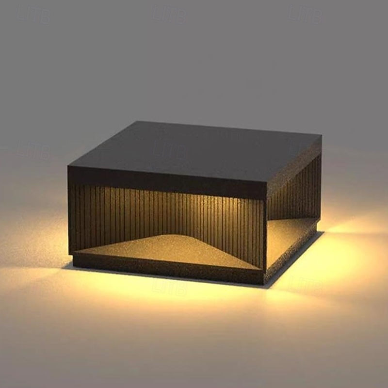 Luci per pali esterni a led bianco caldo 20/30/40 cm luci per colonne esterne in stile nordico luci per pali per recinzione impermeabili ip54 per ponte adatto per pilastri in pietra per porte lampione del 2025 a $200.99 –P2