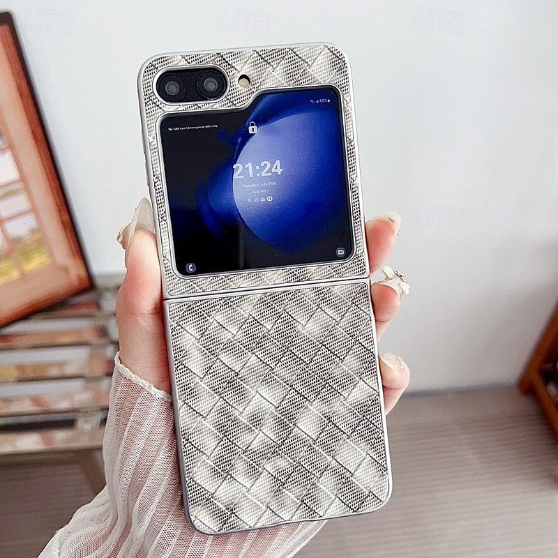 Phone Case For Samsung Galaxy Z Flip 7 Z Flip 6 Z Flip 5 Z Flip 4 Z Flip 3 Back Cover Shockproof PC 2025 - $17.99 –P6