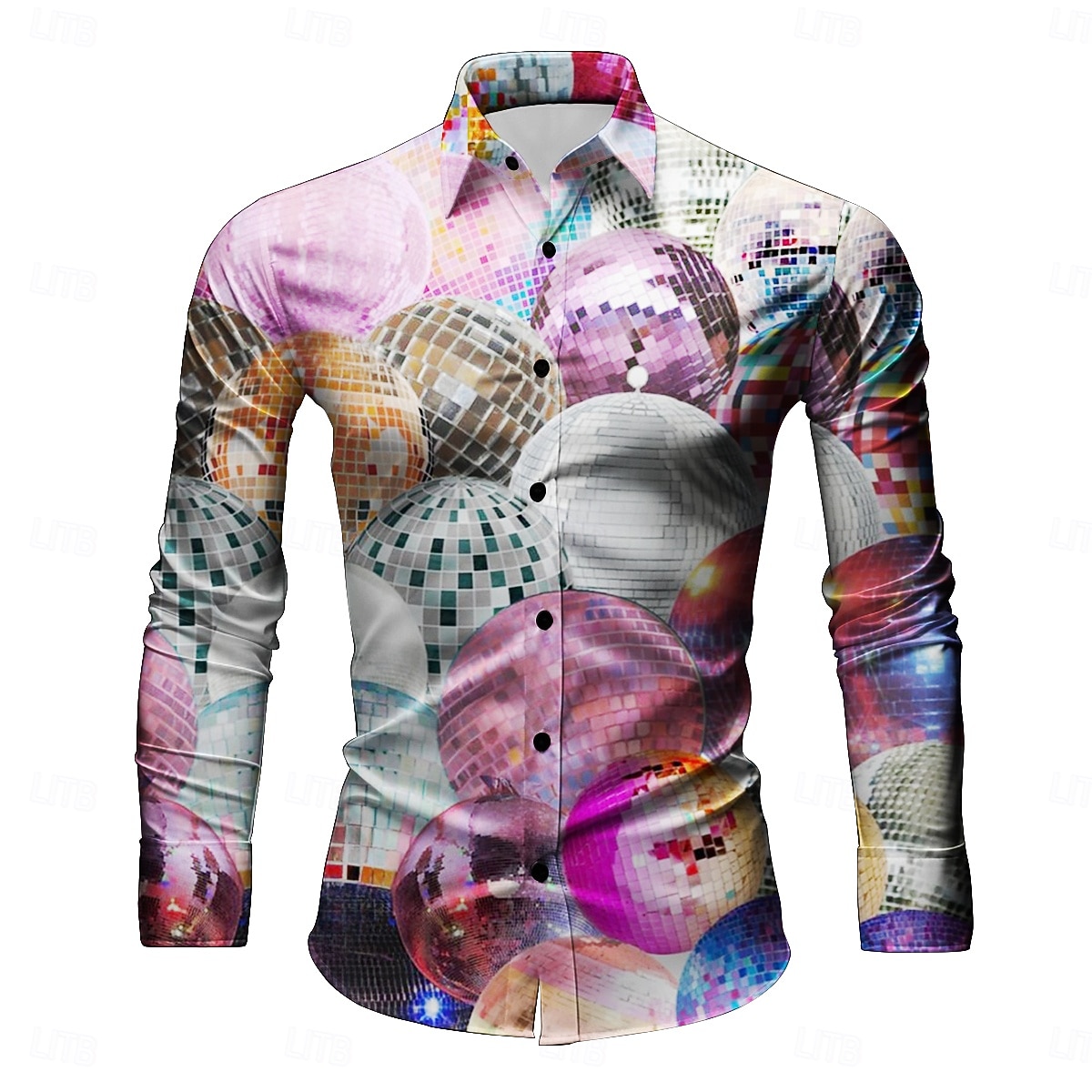 Retro Vintage Retro Vintage 1970s 1980s Shirt Hippie Men's Disco Party Casual Daily Shirt 2026 - $22.99 –P3