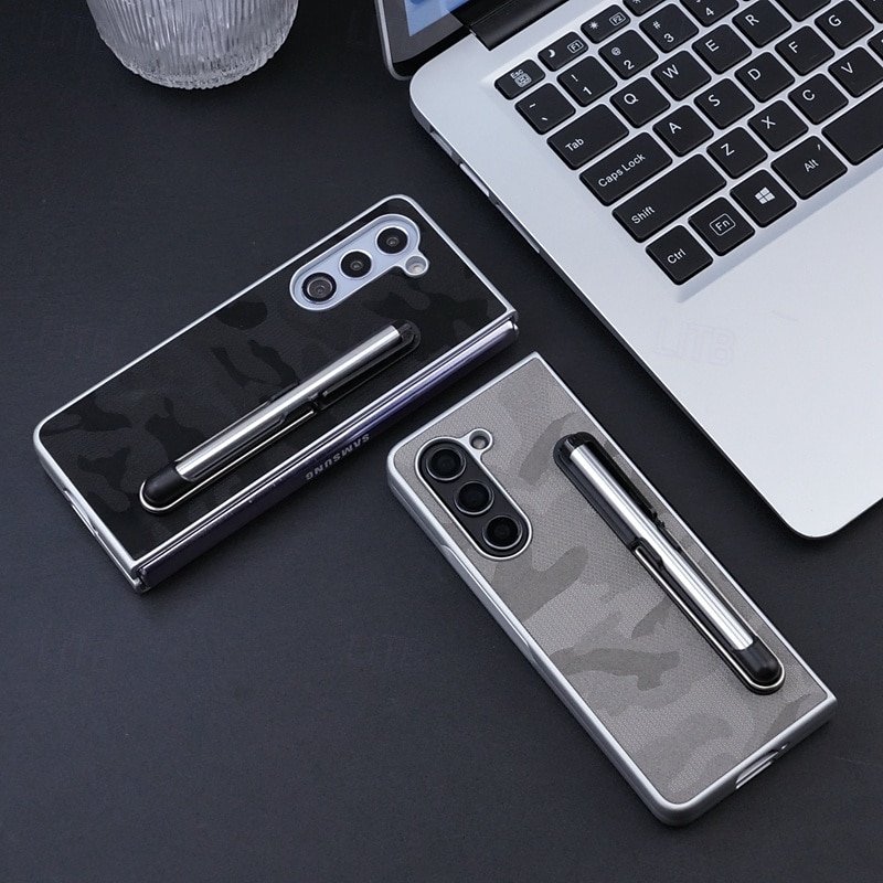 Phone Case For Samsung Galaxy Z Fold 7 Z Fold 6 Z Fold 5 Z Fold 4 Z Fold 3 Back Cover with Stand Holder with S Pen Shockproof PC 2025 - $19.99 –P6