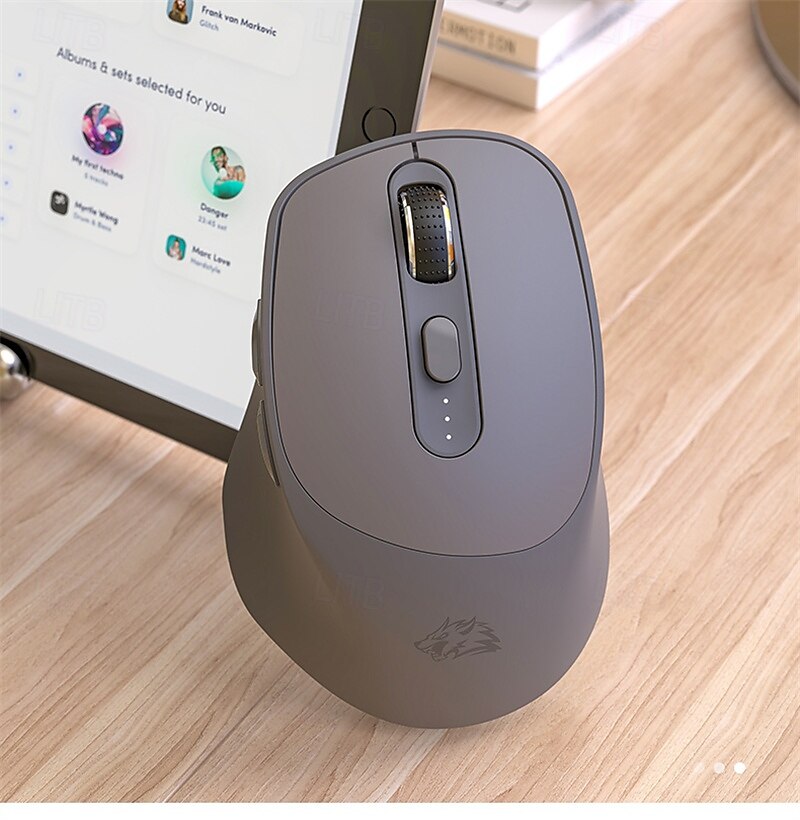 x7 oplaadbare draadloze Bluetooth-muismuizen met batterij-indicator 5 verstelbare dpi voor Windows Android Mac 2025 - $26.99 -P14