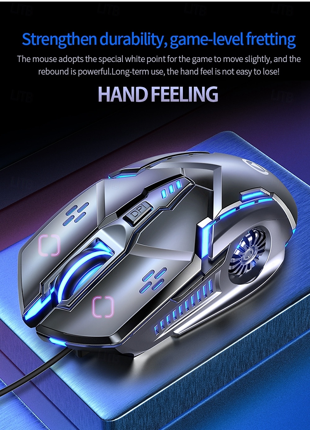 Gaming Mouse Professional Wired 6 Button 3200DPI LED Optical USB Computer Mouse Game Mice for PC Laptop Gamer 2025 - $20.99 –P11