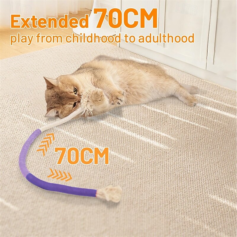 Jouets à Mâcher Pour Chats - Lot De 25 Tubes En Polypropylène, 13 Cm - Stimulation Interactive, Durable Et Sûr