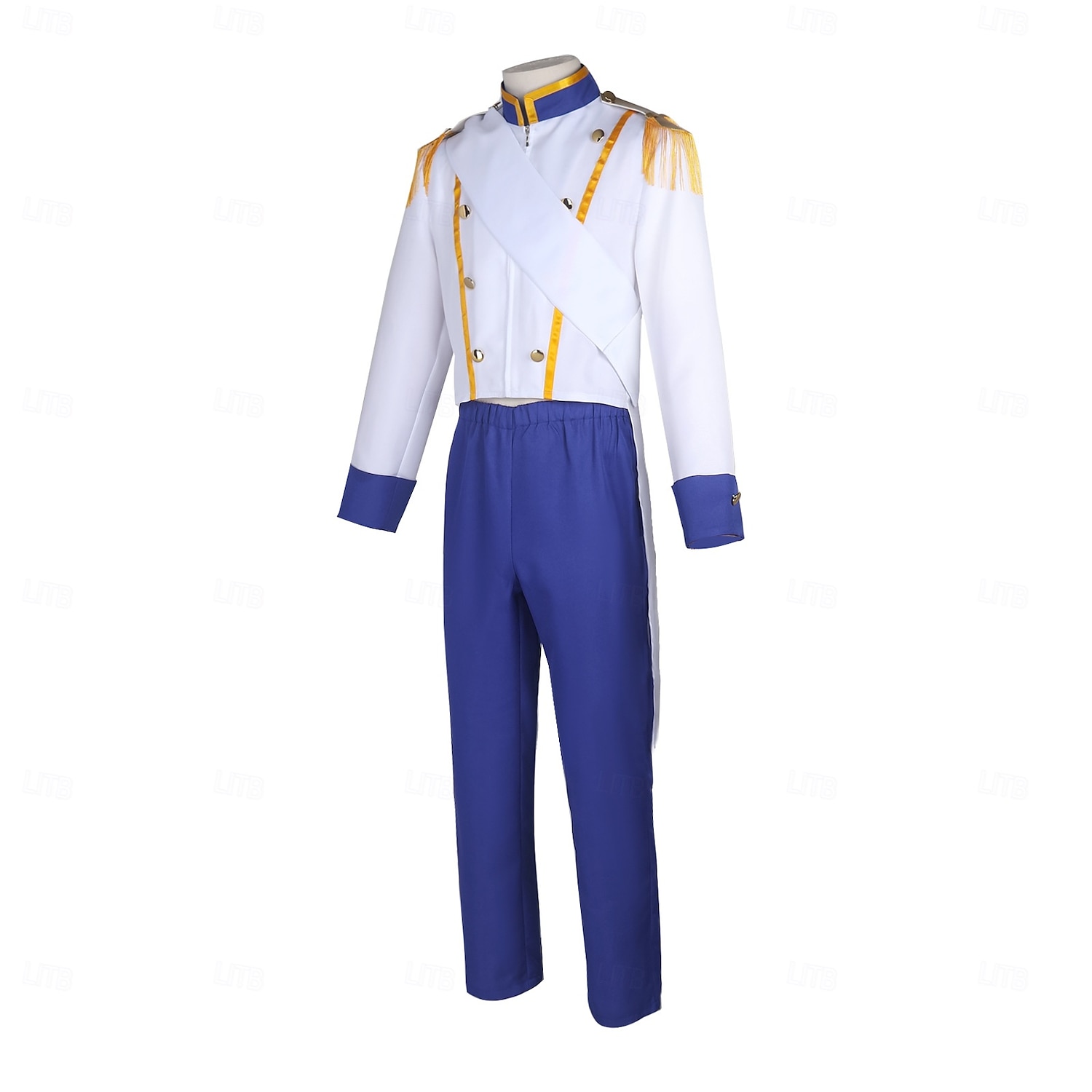 Sirène Prince Éric Costume de cosplay Tenues Déguisement Cosplay for Homme Adulte Carnaval Fête / Soirée Enterrement de Vie de Jeune Fille de 2026 ? $73.99 –P4