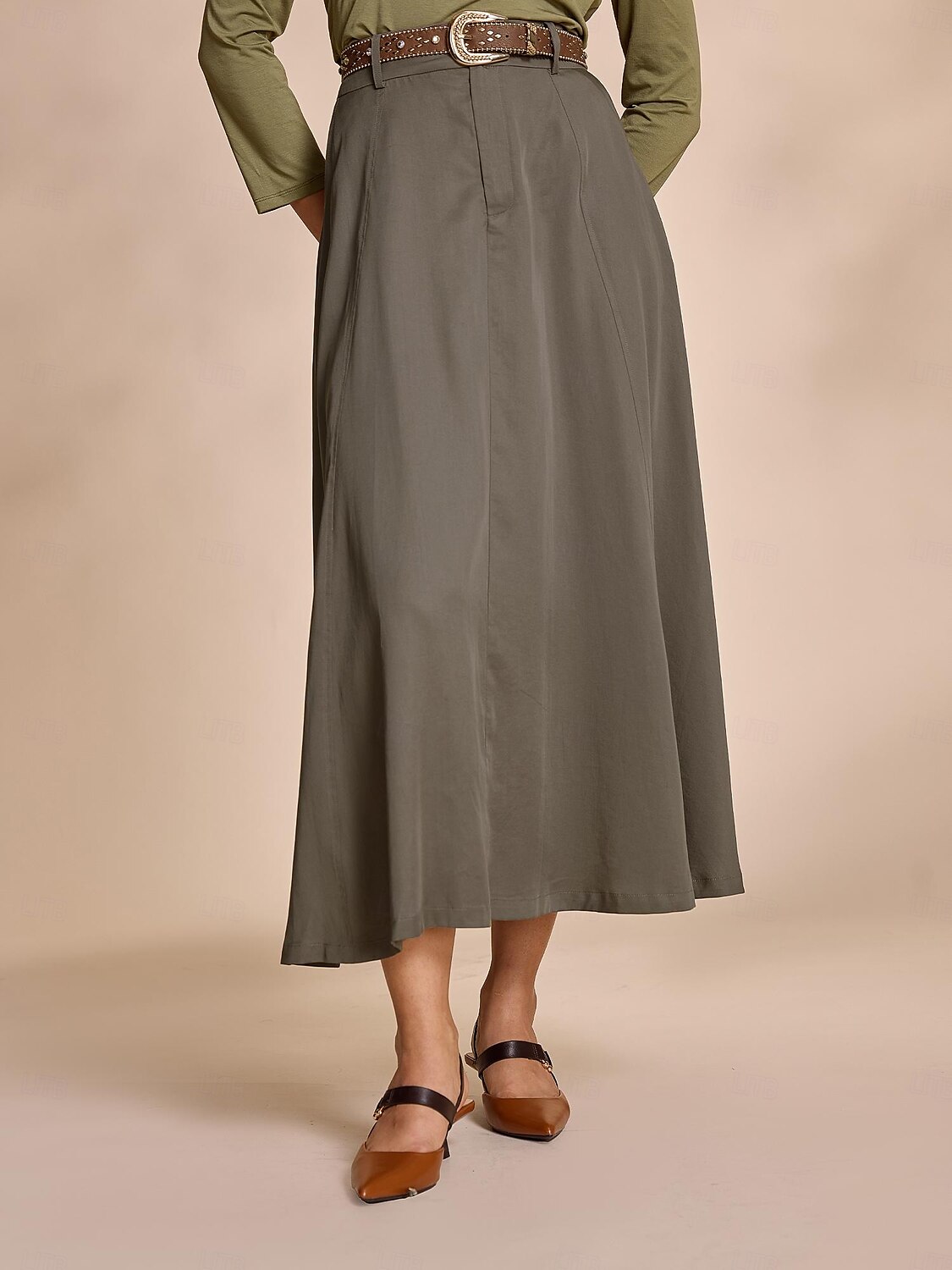 tencel zseböv maxiszoknya 2025 - $45.99 -P1