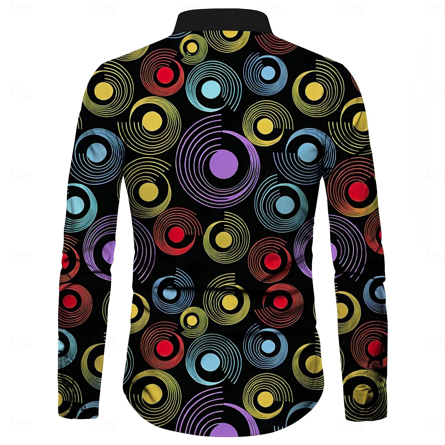 rétro vintage rétro vintage années 1970 années 1980 chemise hippie hommes discothèque fête décontractée chemise quotidienne de 2025 ? $23.99 –P2