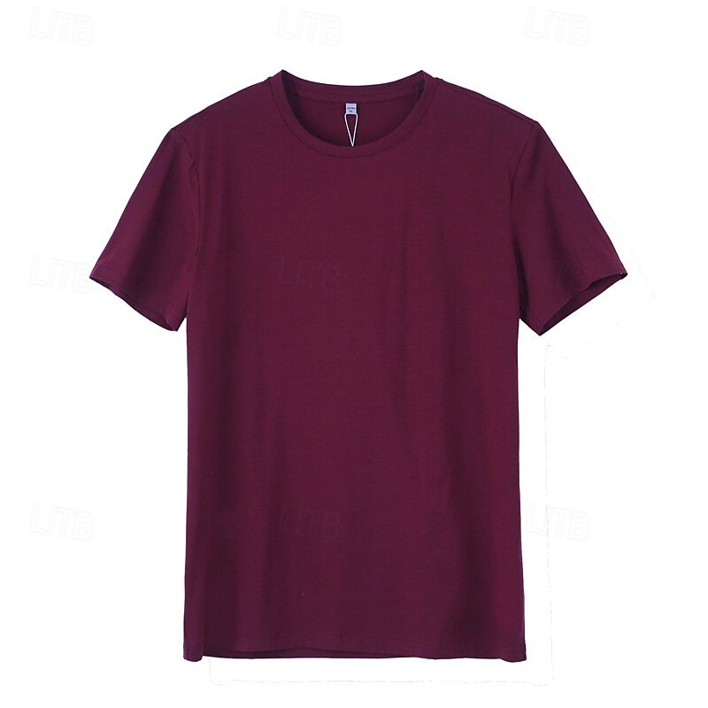 Men's Running T-Shirt Short Sleeve Tee Tshirt Casual Athleisure Breathable Quick Dry Soft Gym Workout Running Walking Sportswear Activewear Solid Colored Dark Grey Black White 2025 - $7.99 –P8