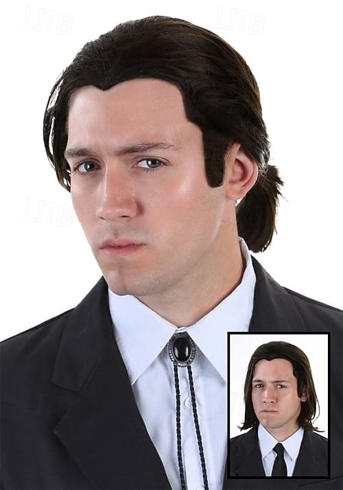 Pulp Fiction Vincent Vega Wig Halloween Cosplay Party Wigs 2025 - $20.99 –P1