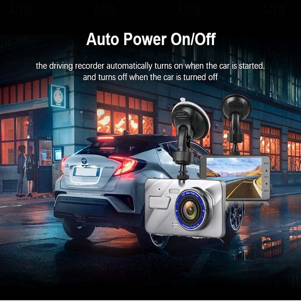 A10 1080p New Design / Full HD / HD Car DVR 170 Degree Wide Angle 4 inch IPS Dash Cam with Night Vision / G-Sensor / Parking Monitoring Car Recorder 2025 - $45.99 –P9