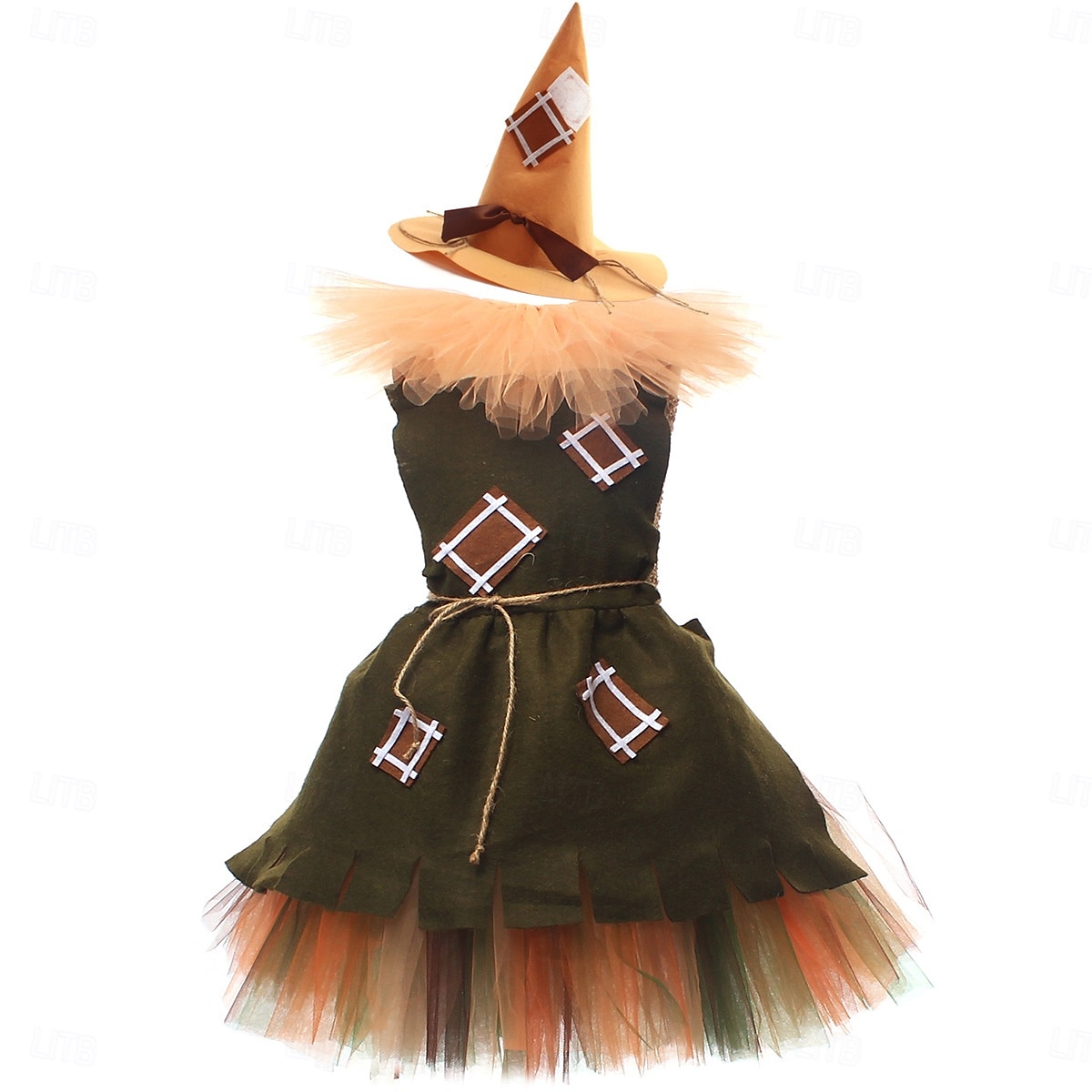 Kostüm Tutu Dorothy Vogelscheuche Alice im Wunderland Wunderland inspiriert Verkleiden Kinder Mädchen Kindertag Maskerade Party Verkleiden 2026 - $35.99 –P14