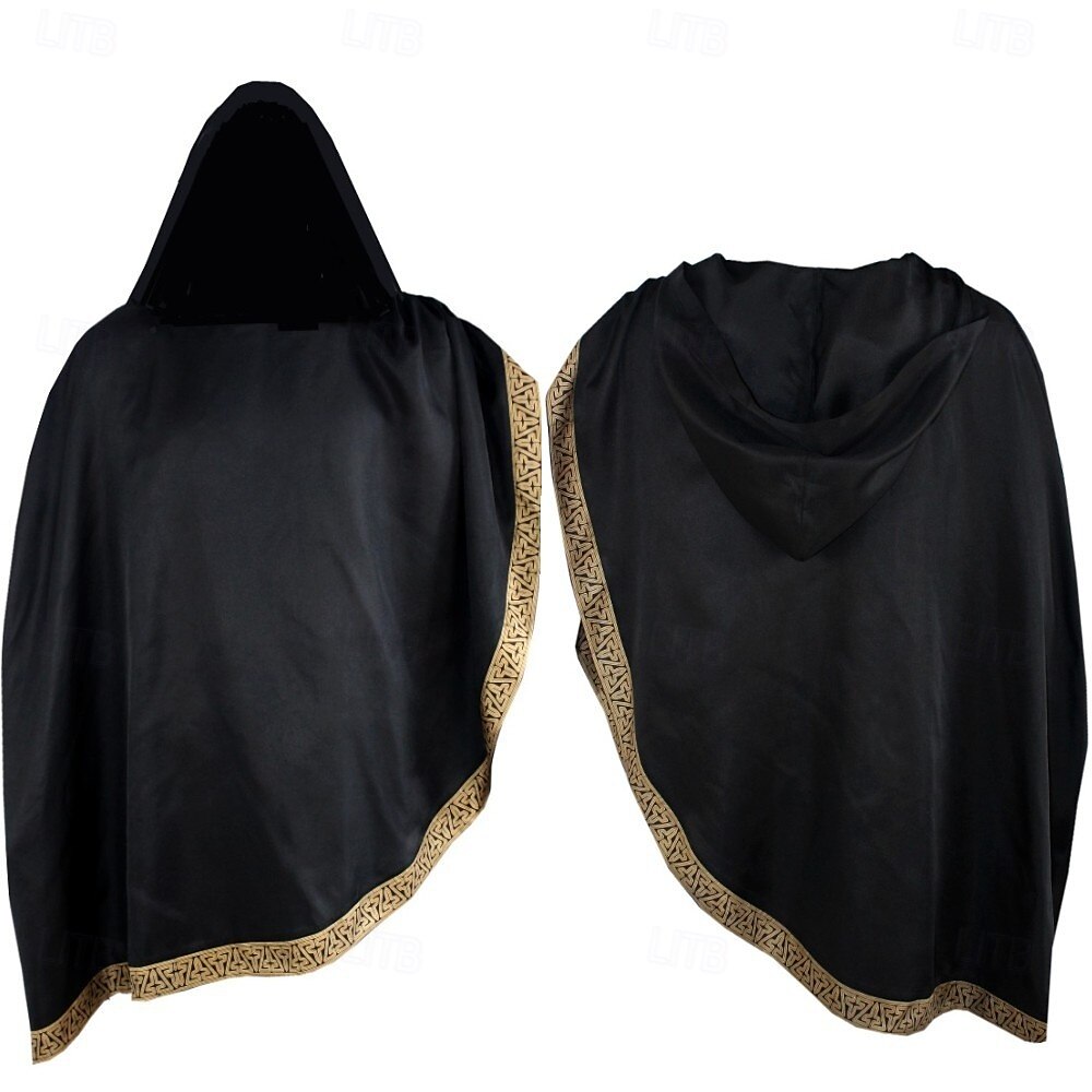 Retro Vintage Punk e gótico Medieval Capa Feira Ren Drogador da praga Viking Ranger Homens Mulheres Viking Fantasia Dia Das Bruxas Carnaval Baile de Máscaras Festa Adulto Capa de 2025 por $29.99 –P2