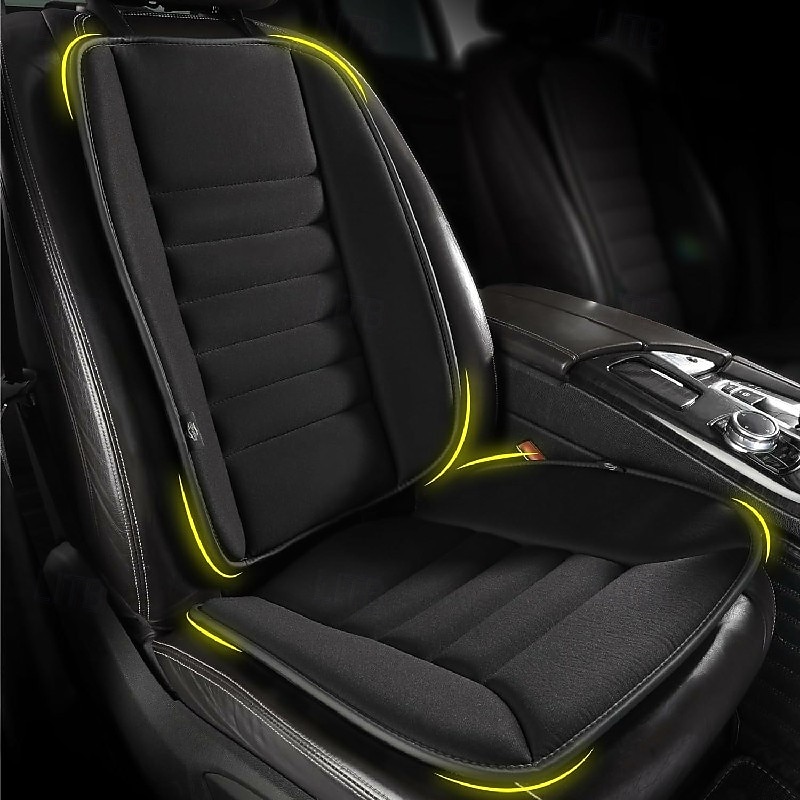 1 st. autostoelkussen met rugsteunkussen, verbeterd comfort, traagschuimontwerp voor pijnverlichting, comfort bij langdurig zitten 2025 - $49.99 –P4