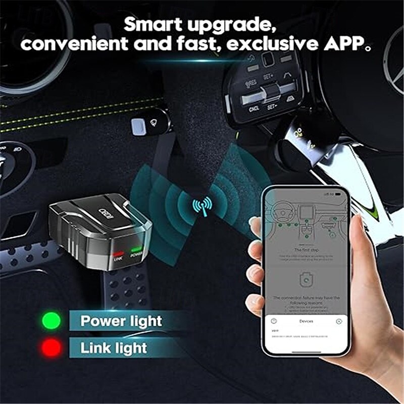 OBD2 Scanner Reader Bluetooth Wireless Auto Diagnostic Scan Tool for iOS & Android for Performance Test Bluetooth 5.4 Car Check Engine Car Code Reader Clear Error Code Live Data Reset Exclusive APP 2025 - $35.99 –P6