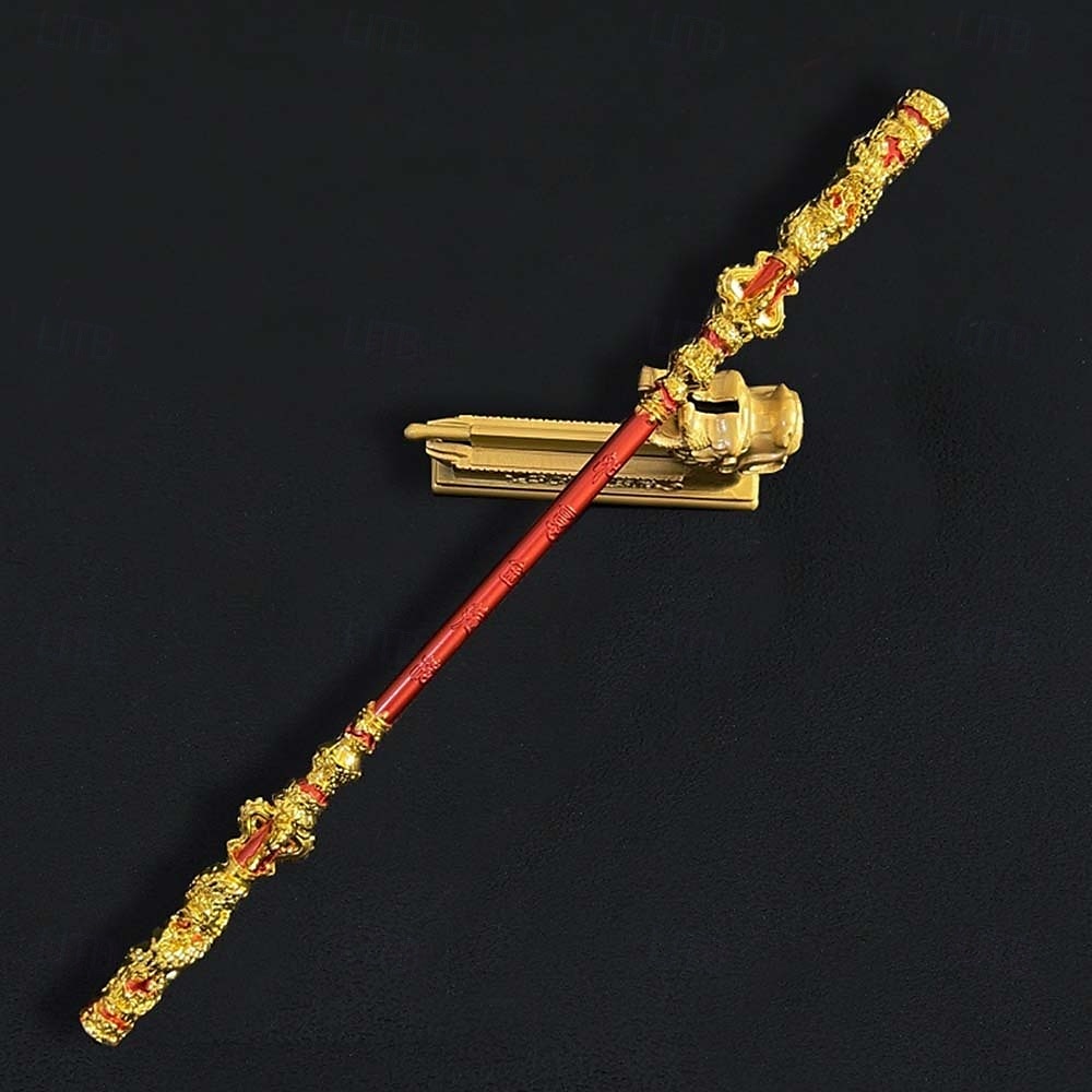 Schwarzer Mythos: Wukong Affenkönig Goldene Keule Ruyi-Jingu-Bang Erwachsene Unisex Halloween Karneval Einfaches Karnevalskostüm 2025 - $20.99 –P2