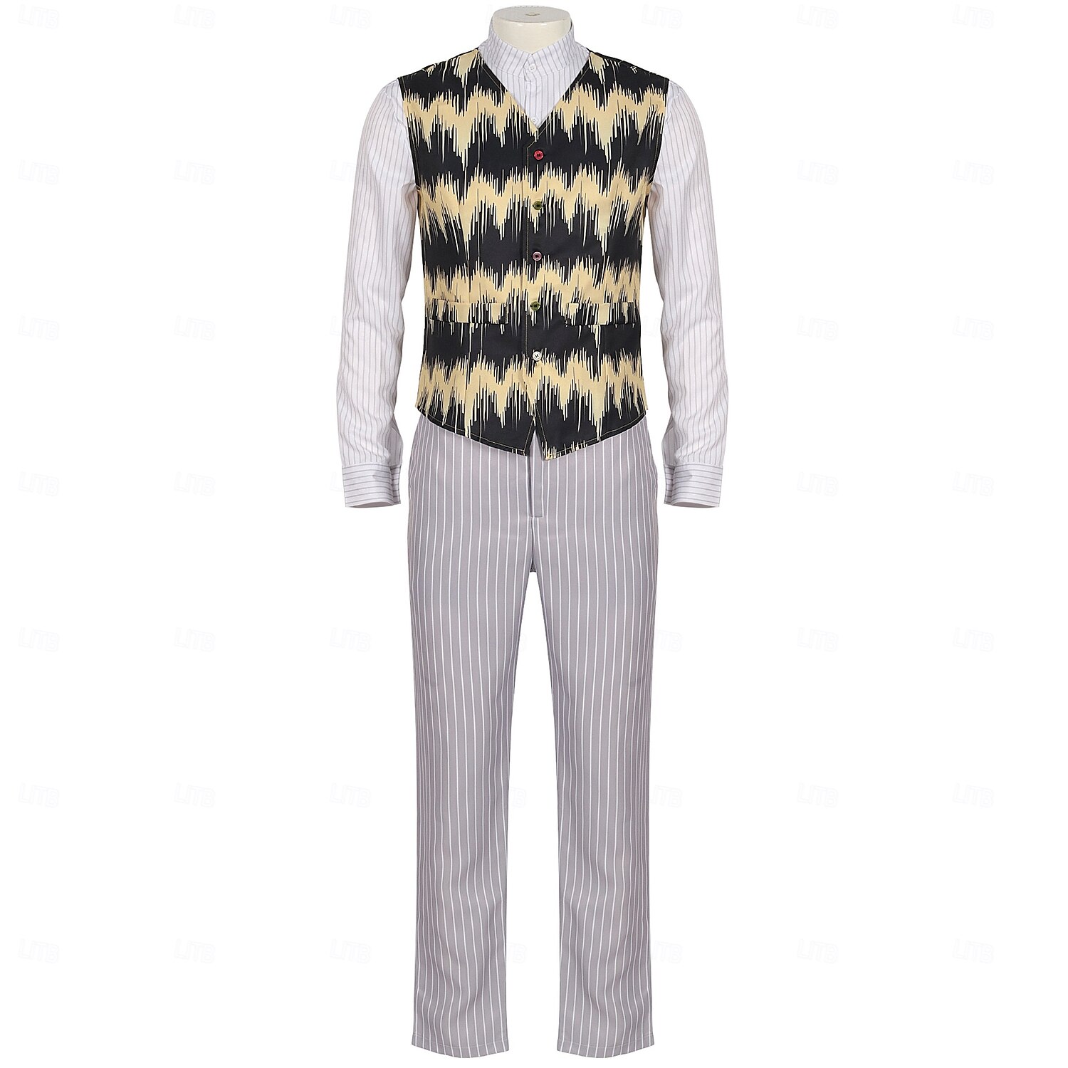 Charlie and the Chocolate Factory Wonka Willy Wonka Cosplay Costume Outfits Cosplay Movie Cosplay for Men's Adults' Carnival Masquerade Event / Party Masquerade 2025 - $140.99 –P4