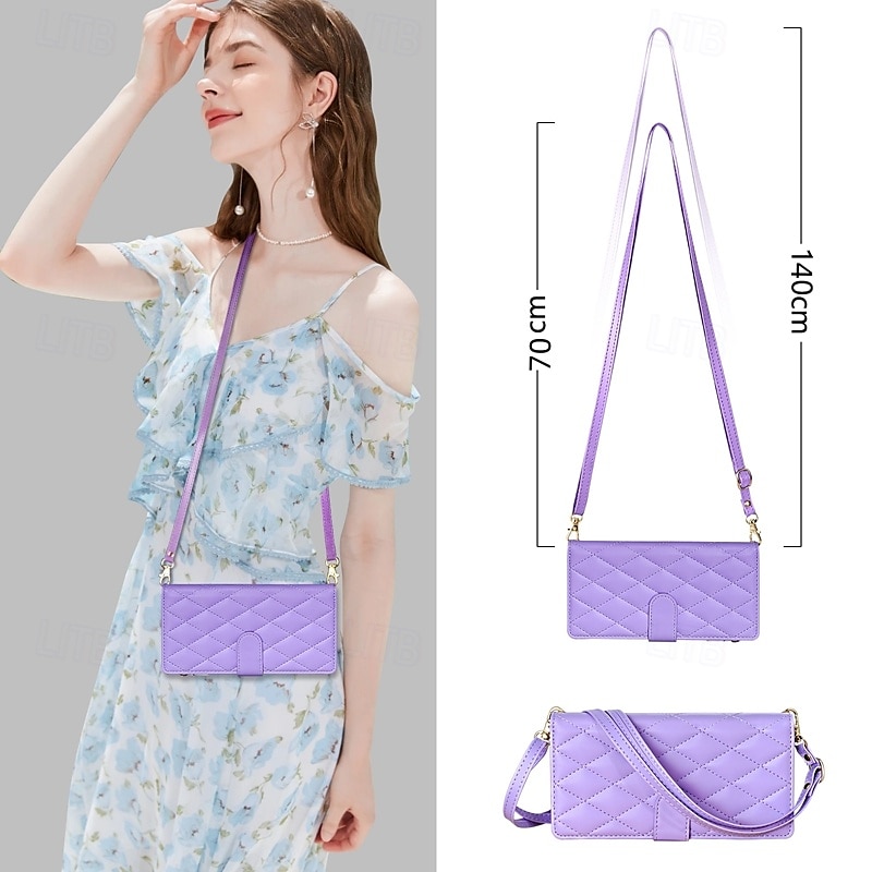 Phone Case For Samsung Galaxy S25 S24 S23 S23 FE S22 S21 Ultra Plus A55 5G A35 5G A25 A15 Wallet Case Magnetic Zipper with Lanyard Retro Geometric Pattern TPU PU Leather 2025 - $21.99 –P7