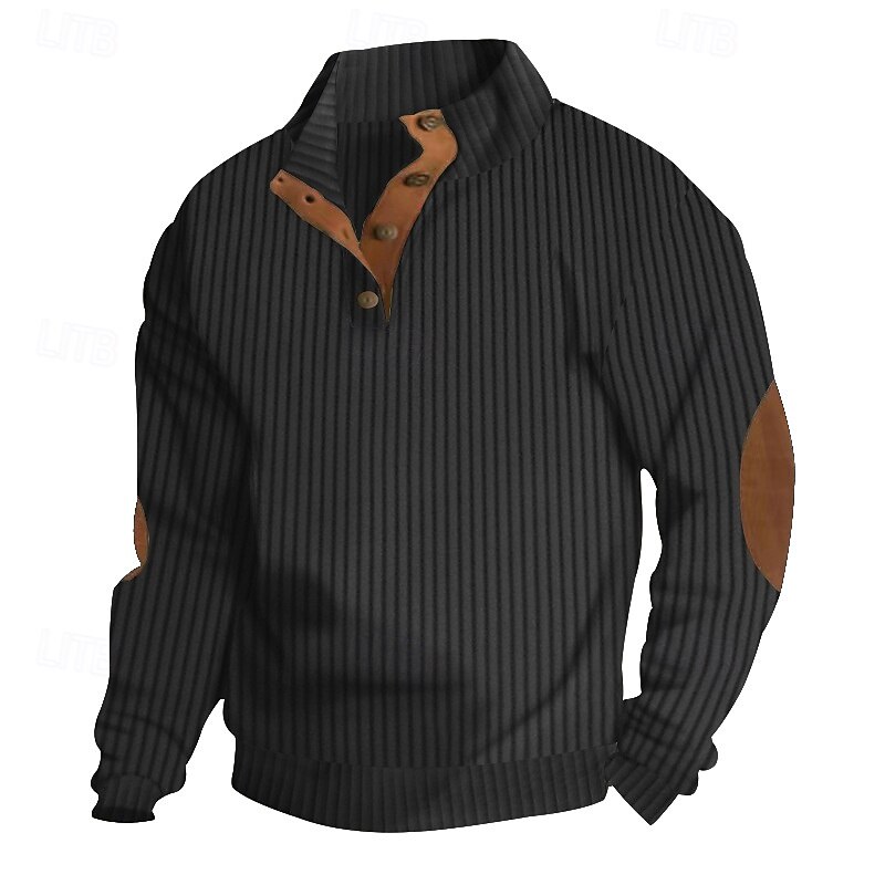 Homme Sweat-shirt Noir Blanche Vert Véronèse Col montant Bloc de Couleur Patchwork A côtes Texturé Sport & Loisir Quotidien Fête Polyester Texturé Streetwear Basique Occasionnel Printemps & Automne de 2026 ? $30.99 –P4