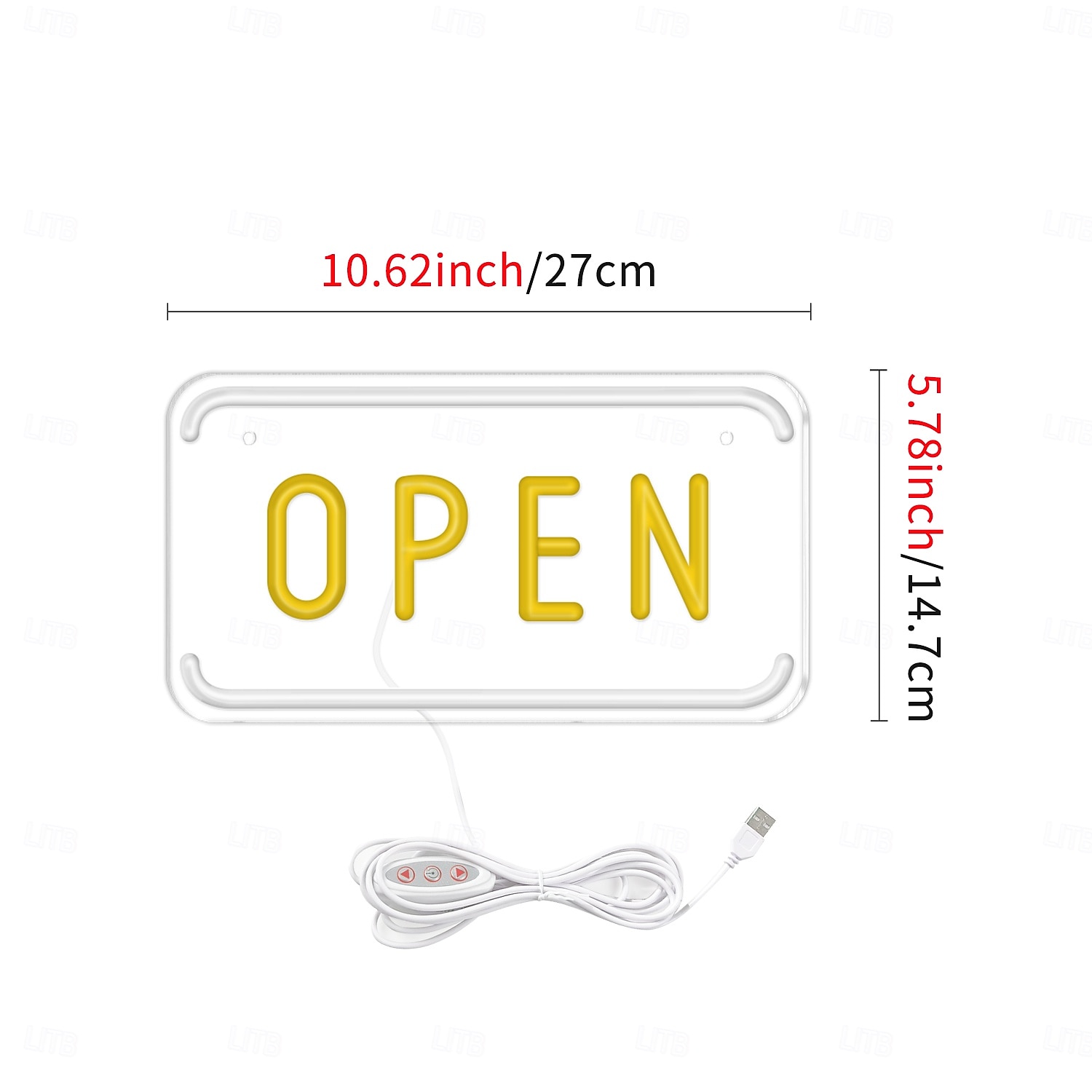 2025年 オープンネオンサイン LED ビジネスネオンオープンサイン ウォールライト アート装飾 斬新なナイトネオンランプ USB ワイヤーで駆動 バー、店舗、コーヒーショップ、ホテル、屋外装飾用  コレクション – $25.99 –P1