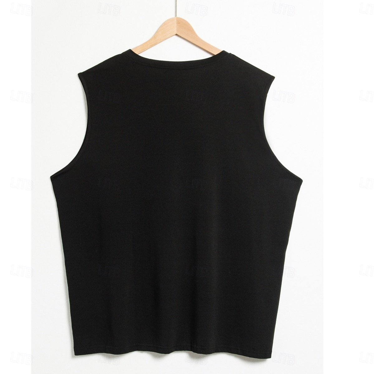 Herr Linne Undertröjor Ärmlös tröja Ärmlös Djup U-hals Sommar Slät Mode Designer Muskel Utomhus Utekväll Gym Svart Vit Grå Topp t-shirt för män 2025 - $15.99 –P3