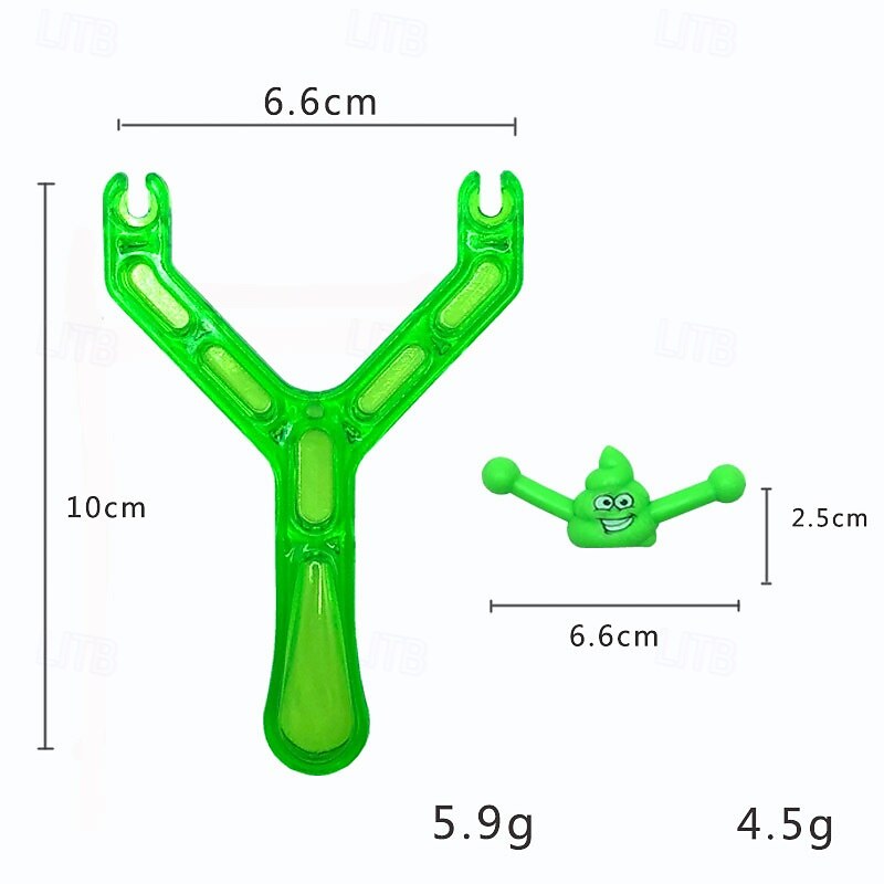 5db katapult kaki csúzli 5db kakigolyóval szellőző trükkös kaki csúzli játék gyerekeknek és felnőtteknek újszerűen mosolygó kaki arc hangulatjel szabadtéri stresszoldó játék 2025 - $14.49 –P7