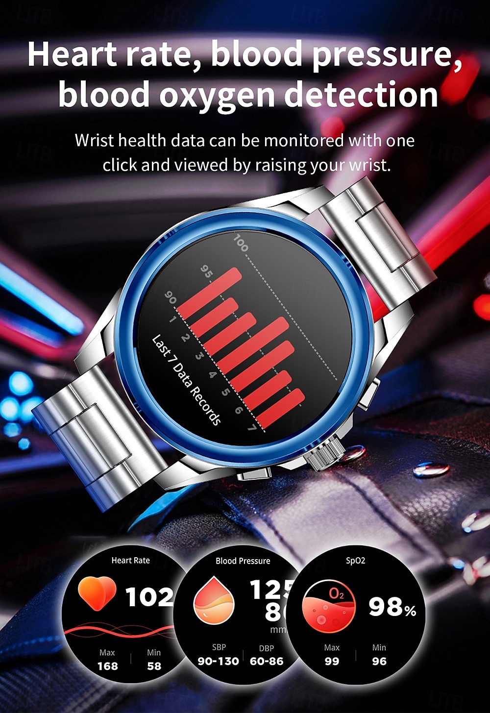iMosi KC83 Smart Watch 1.43 inch Smartwatch Fitness Running Watch Bluetooth Pedometer Call Reminder Activity Tracker Compatible with Android iOS Women Men Hands-Free Calls Waterproof Media Control IP 2025 - $68.99 –P8