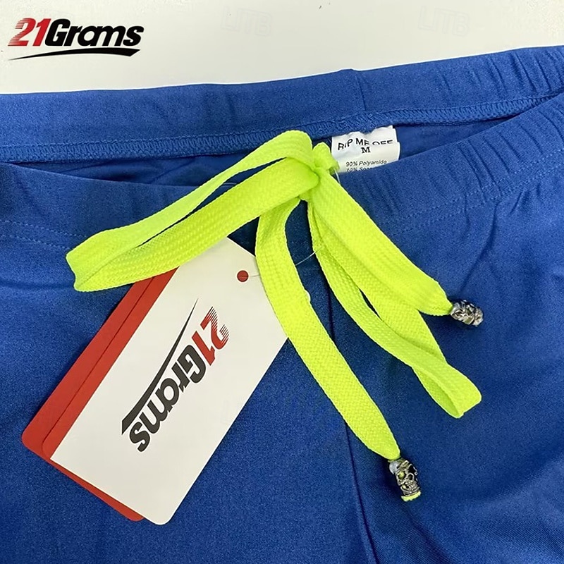 Men's Swim Trunks Swim Shorts Daily Beach Quick Dry Breathable Drawstring Elastic Waist Plain Short Sport Casual Activewear Black White Stretchy 2025 - $8.99 –P2