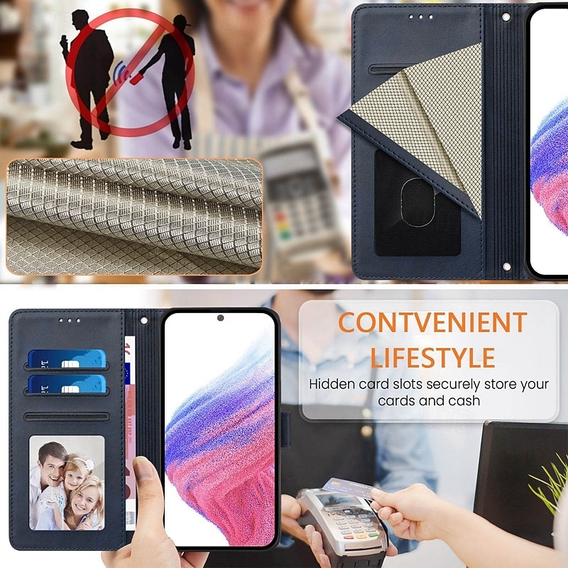 телефон Кейс для Назначение iPhone 17 Pro Max 17 Air i16 15 14 Pro Max Plus 13 12 11 Pro Max Mini Кейс на заднюю панель со стендом Магнитный с ремешком на запястье Ретро ТПУ Кожа PU 2025 - $8.99 –P2