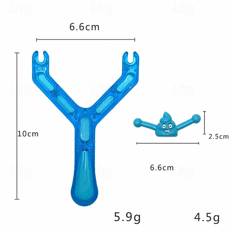 5db katapult kaki csúzli 5db kakigolyóval szellőző trükkös kaki csúzli játék gyerekeknek és felnőtteknek újszerűen mosolygó kaki arc hangulatjel szabadtéri stresszoldó játék 2025 - $14.49 –P9
