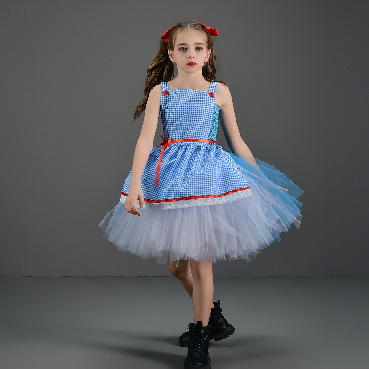 Kostüm Tutu Dorothy Vogelscheuche Alice im Wunderland Wunderland inspiriert Verkleiden Kinder Mädchen Kindertag Maskerade Party Verkleiden 2026 - $35.99 –P11