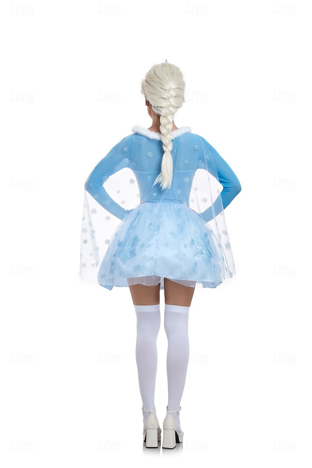Frozen Satu Prinsessa Elsa Mekot Asu Seksikäs puku Pukeutua Elokuva-cosplay for Naisten Aikuiset Naamiaiset Tyttöjen polttarit 2025 - $48.99 –P5
