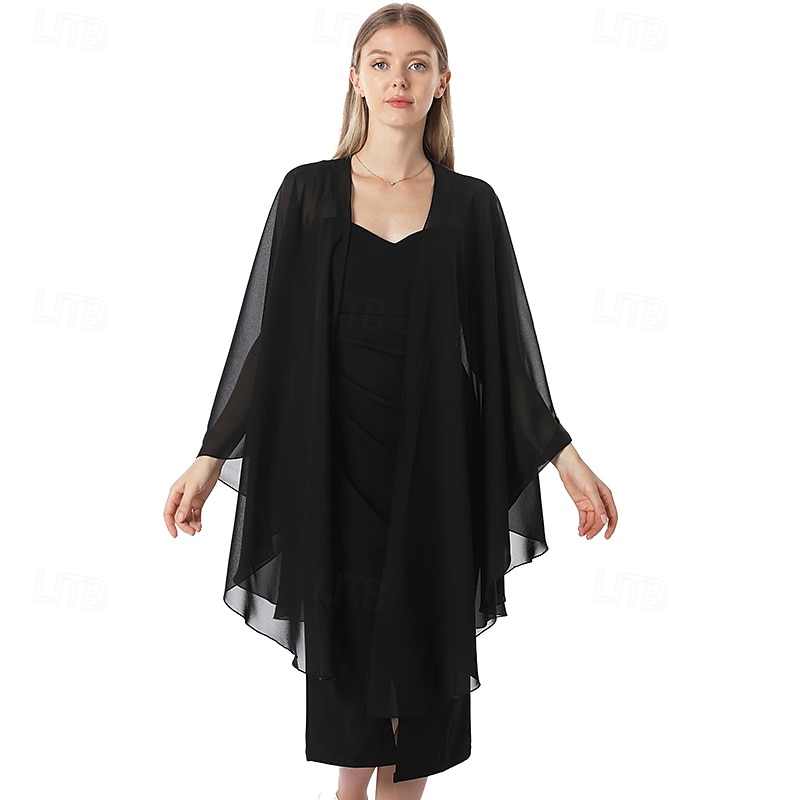 Women's Shawls and Wraps for Evening Dress Chiffon Scarf Soft Elegant Pashmina Wedding Bridal Scarve 2025 - $30.99 –P2