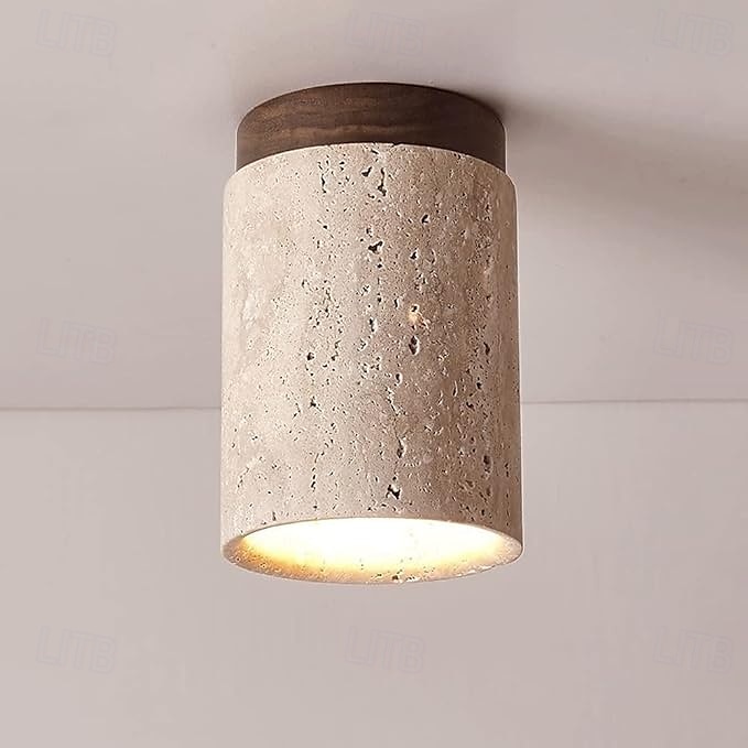 LED Ceiling Lights Warm White 1-Light Japanese Wabi Sabi Hotel Lobby Corridor Close to Ceiling Lighting Creative Restaurant Room Balcony Ceiling Lamp Fixtures 100-265V 2025 - $53.99 –P2