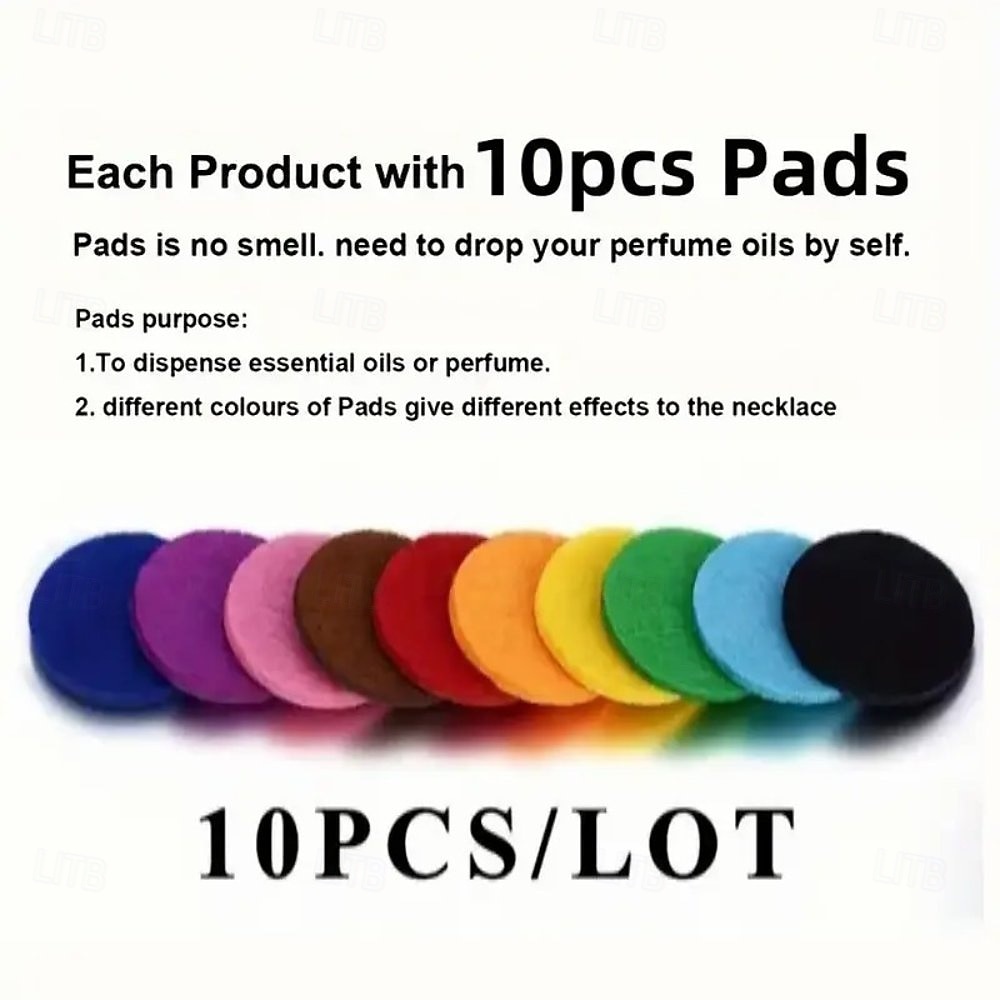 Refillable Car Air Freshener Perfume Diffuser Clip Auto Air Vent Car Interior Accessories Car Aromatherapy Diffuser with 10pcs Pads 2025 - $15.99 –P12