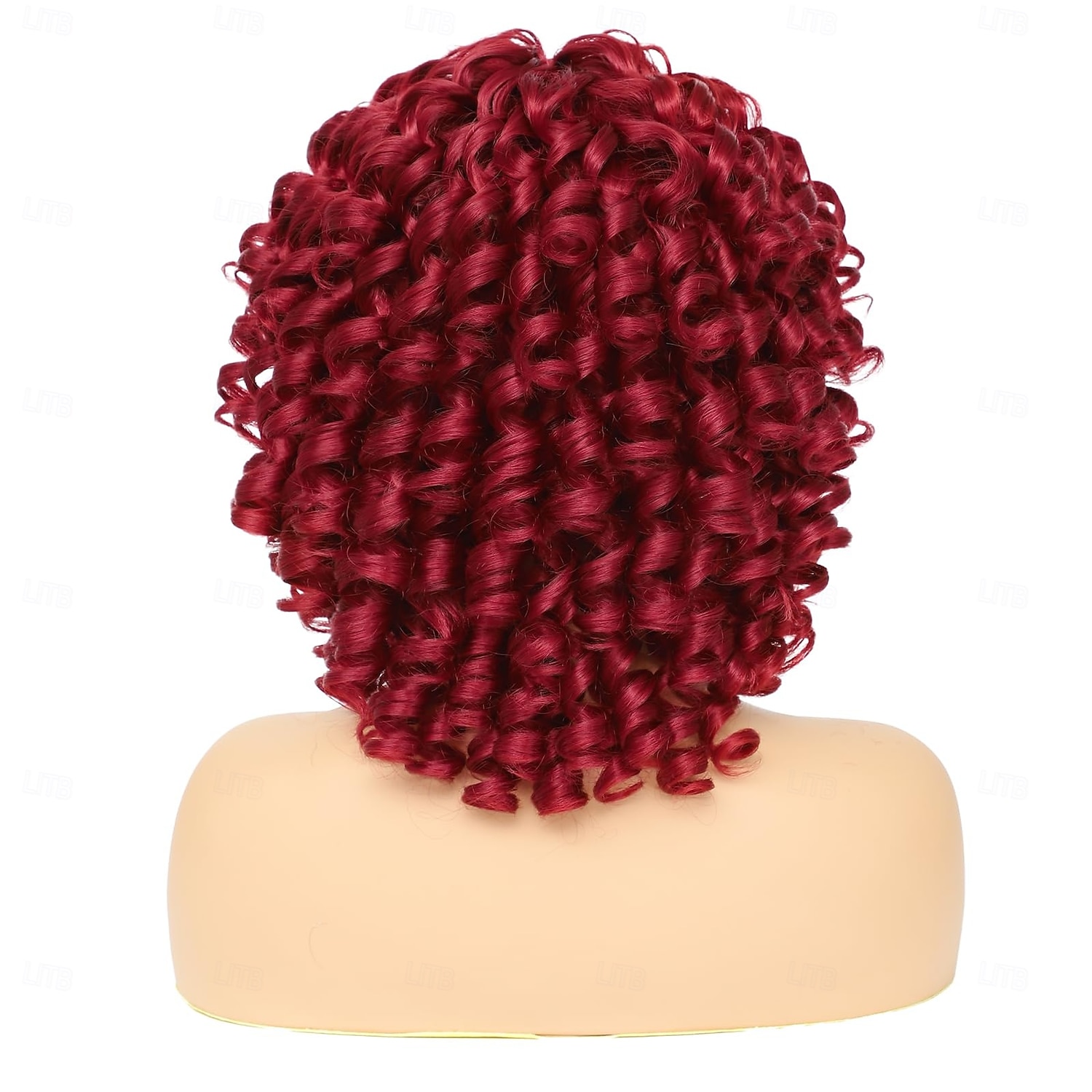 koningsdag pruiken krullende pruiken voor zwarte vrouwen korte krullende pruik met pony groot los schattig kinky krullend haar synthetische zachte pruiken voor dagelijks feest cosplay 2025 - $22.99 –P7