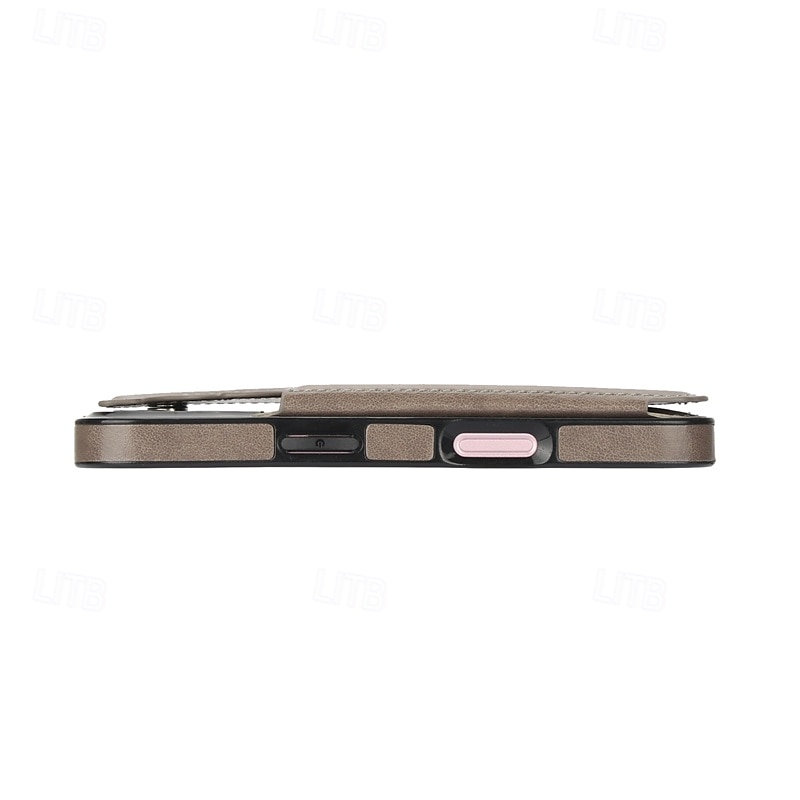 2025年 電話 ケース 用途 iPhone 16 Pro Max プラス iPhone 15 プロマックスプラス iPhone 14 13 12 11 Pro Max Plus Mini SE バックカバー スタンド付き カード挿入口 耐衝撃 レトロ風 TPU PUレザー コレクション – $18.99 –P8
