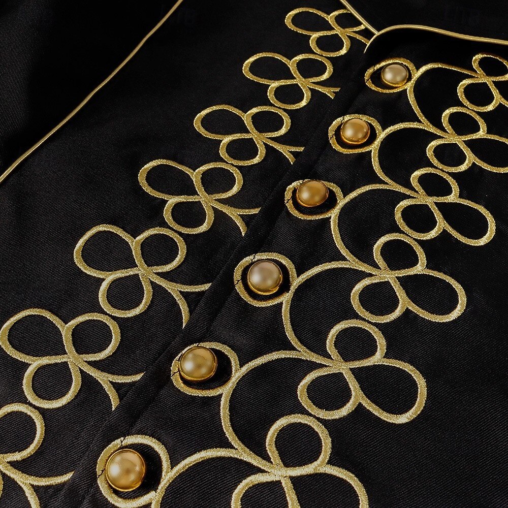 פאנק & גותיות ימי הביניים סטימפונק חליפת ערב בלשית מעיל קרקס נסיך ערפדים תחפושות בגדי ריקוד גברים האלווין (ליל כל הקדושים) נשף מסכות הצגה מבוגרים מעיל 2025 - $41.99 –P6