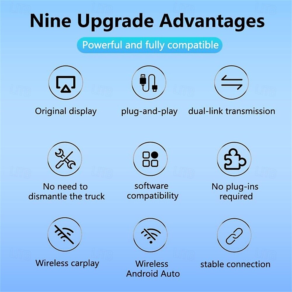 2025年 2-in-1 ワイヤレス CarPlay アダプター Android Auto ワイヤレス アダプター タイプ C/USB プラグ &5GHz Wi-Fi CarPlay ワイヤレス アダプターを再生する  コレクション – $62.99 –P5
