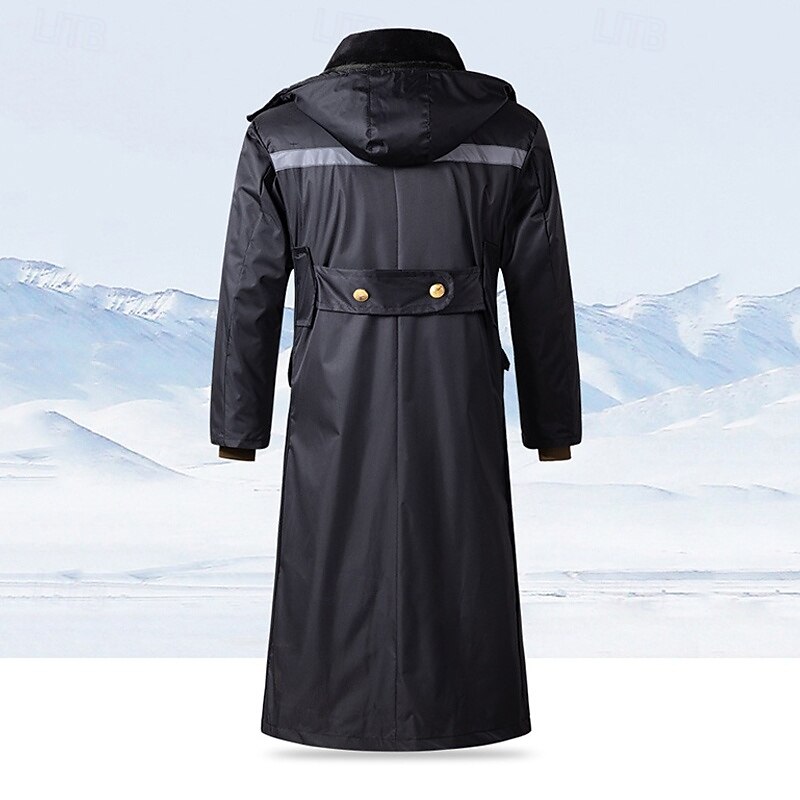 Hombre Abrigo de invierno Chaqueta de lana para senderismo Invierno Al aire libre Mantiene abrigado Forro Polar Resistente al Agua Resistente a arañazos Abrigos Viaje Negro Verde 2025 - $46.99 –P10