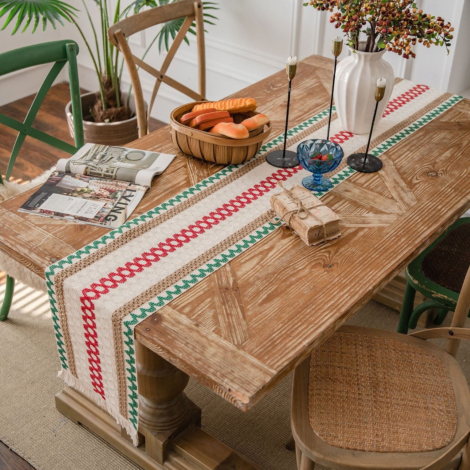 Tablerunner Decorative and Durable Table Cover Ideal for Dining and Kitchen Tables Perfect for Everyday Use or Special Occasions 2025 - $15.49 –P8