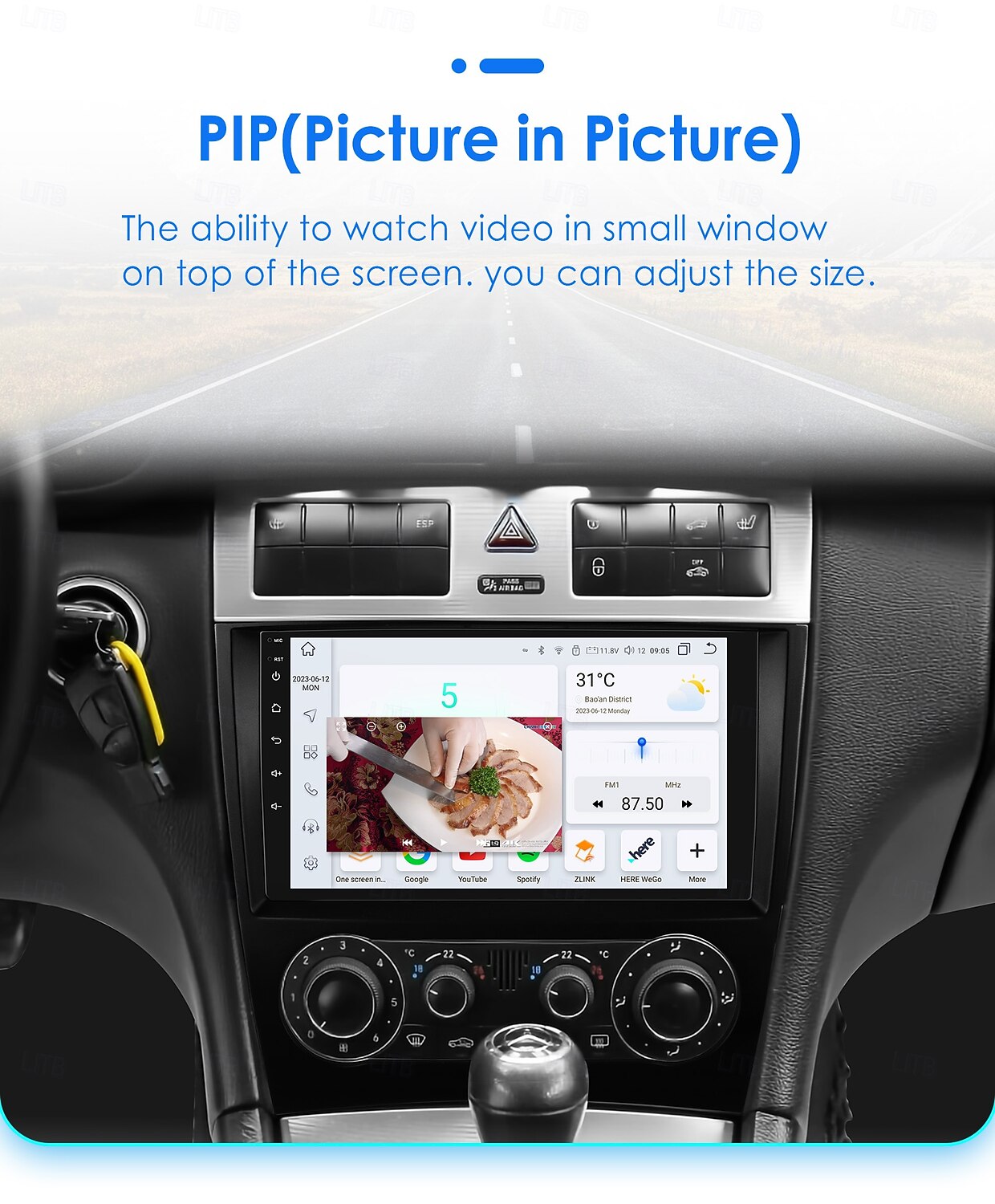 Car Radio Multimedia Player For 2004 - 2011 Mercedes Benz W203 W209 Android 9 inch Car Radio Multimedia Player GPS Navigation DSP Bluetooth HD Screen 2025 - $134.99 –P16