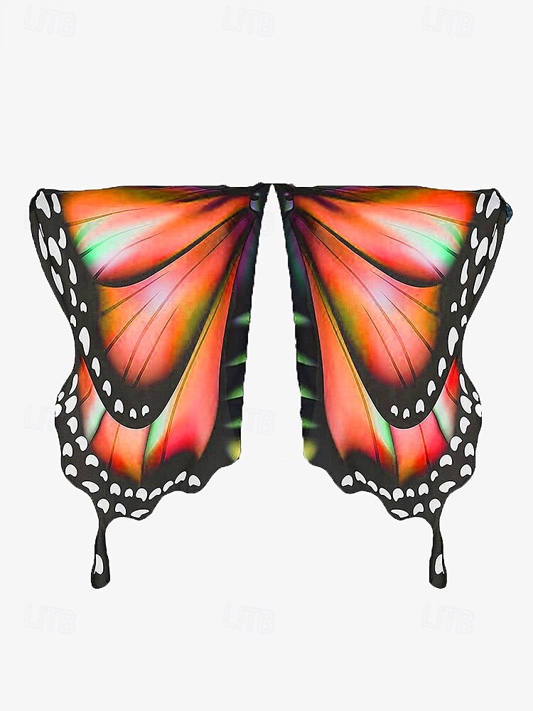 Vibrant Butterfly Wings Costume for Women - Colorful Party Accessory for Halloween, Cosplay, and Festivals 2025 - $18.99 –P7