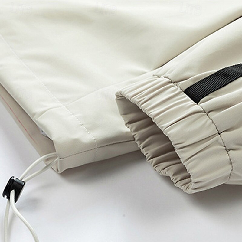 Herre Softshell jakke Turjakke utendørs Vindtett Vindjakke Reise Svart Rosa Lilla Grønn Kakifarget 2025 - $46.99 –P13