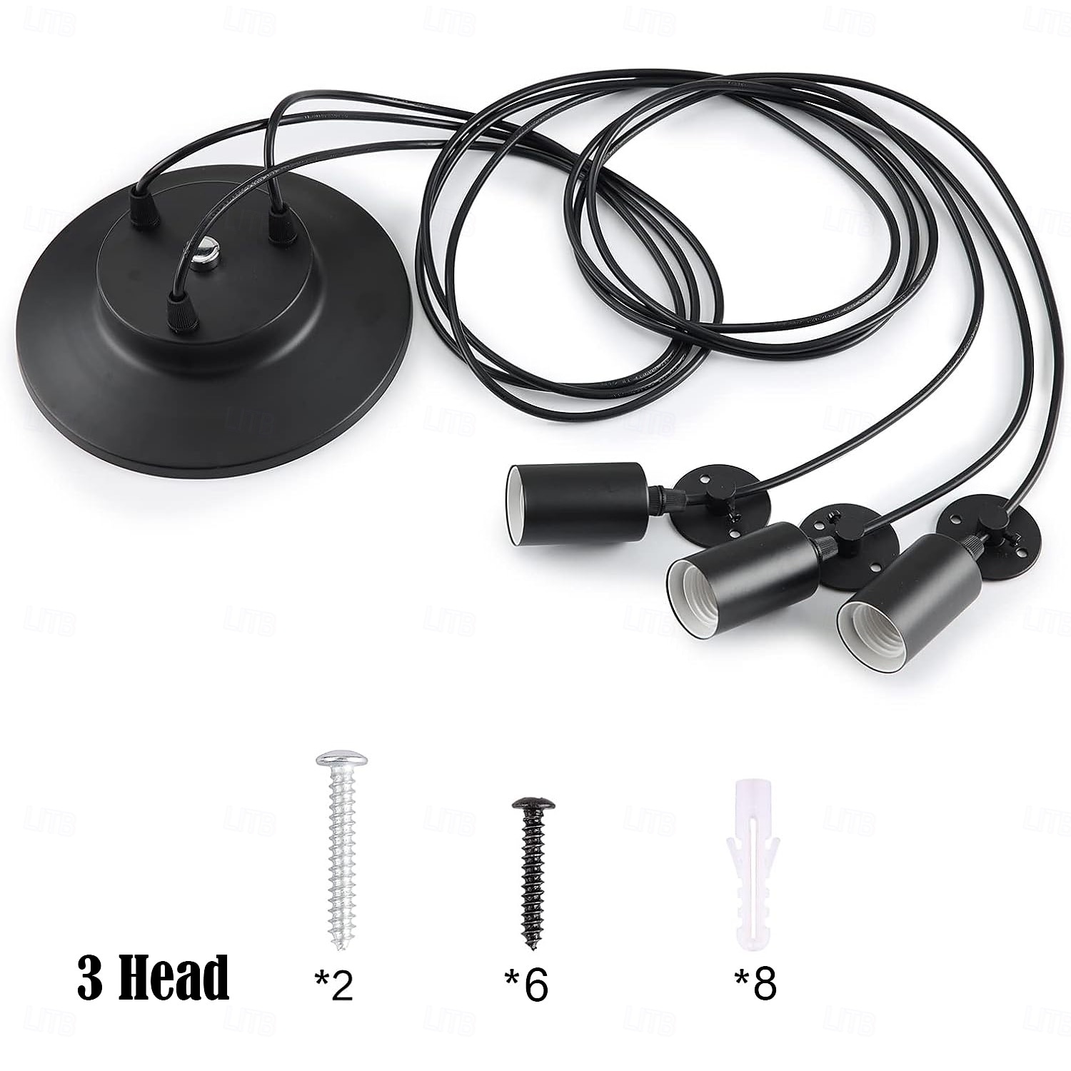 led hanglamp warm wit 6/10/14 koppen retro edison multi verstelbare diy plafond spider lamp modern chique industrieel voor woonkamer slaapkamer 110-240v 2026 - $161.27 –P12