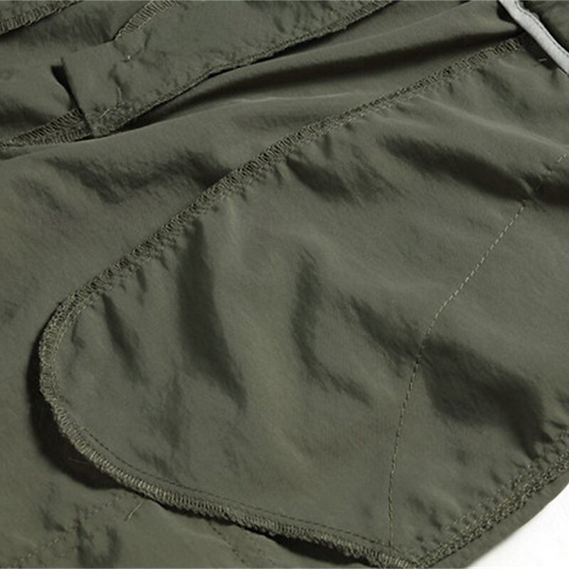 Voor heren Combatbroek Cargohosen Wendbare Hosen Militair Buiten Normale pasvorm waterdicht Ademend Sneldrogend Broeken / Regenbroek / Overbroek Elastische taille Leger Groen donkergrijs Jagen 2025 - $29.99 –P9