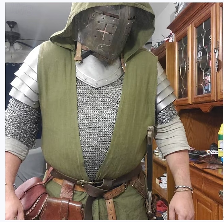 Medieval Renaissance 17th Century Shirt Tunic Ranger Elven Archery Fancy Dress Men's Viking Fantasy Halloween Carnival Masquerade LARP Adults' Shirt 2026 - $28.99 –P7